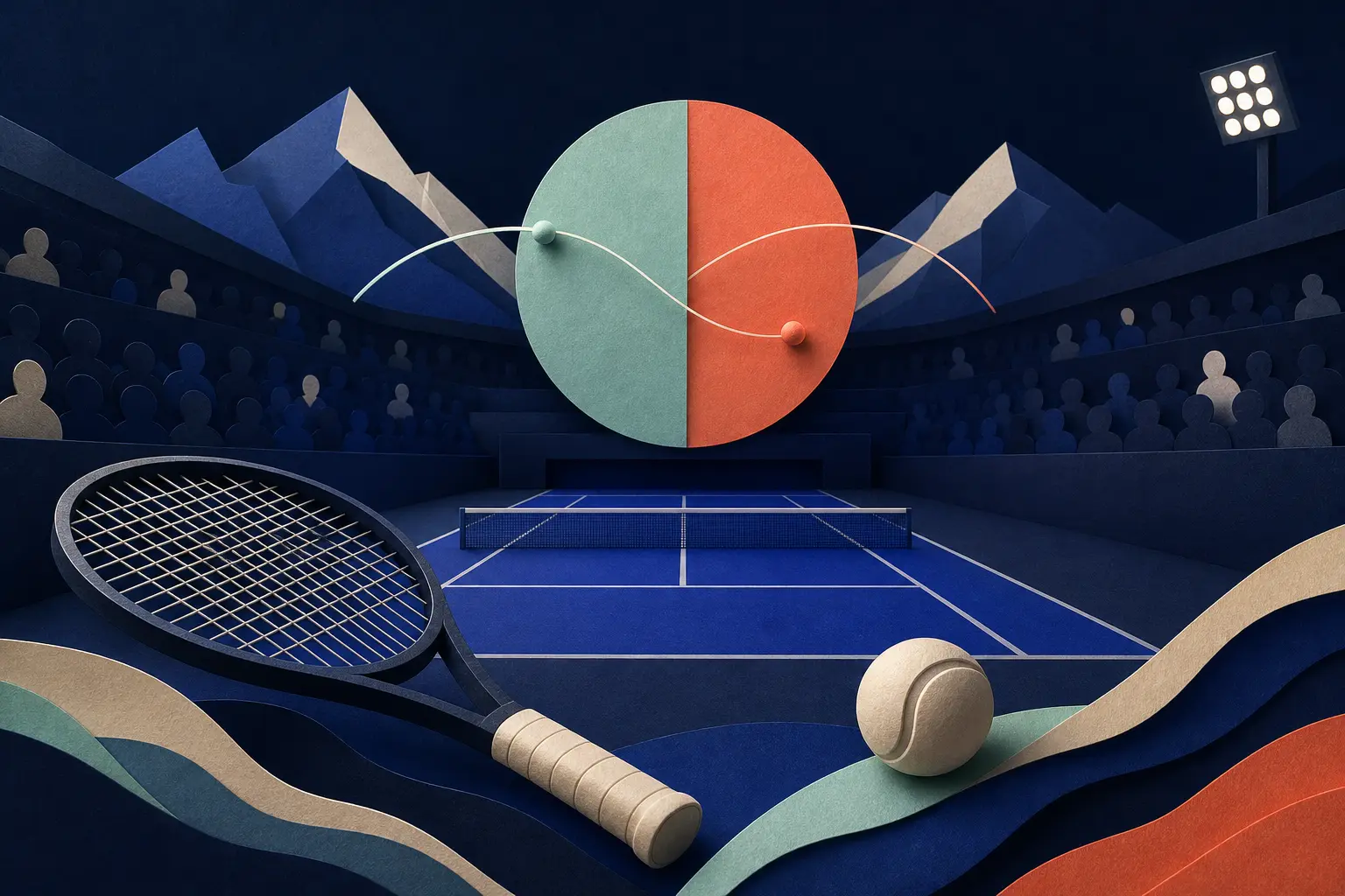 Иллюстрация к событию: Обыграет ли Адриан Маннарино Андрея Рублева на Almaty Open 2026?