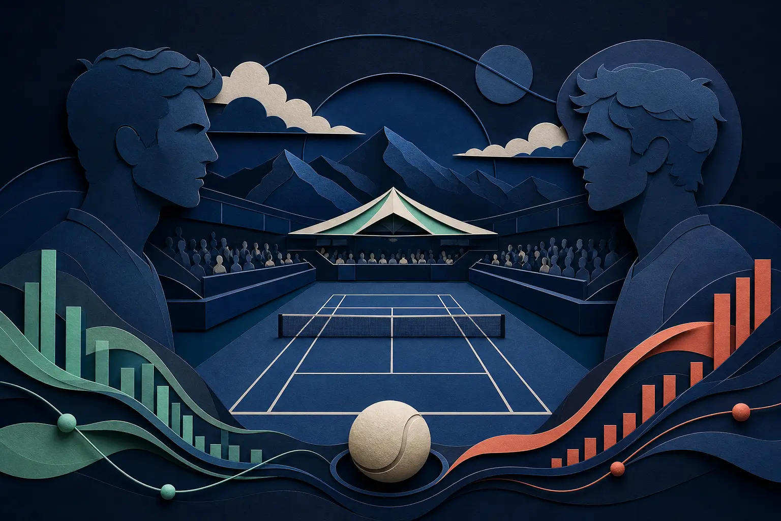 Иллюстрация к событию: Обыграет ли Карен Хачанов Томаша Махача на Almaty Open 2026?