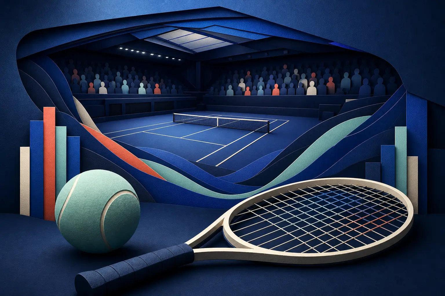 Ilustracja redakcyjna wydarzenia: Czy Hubert Hurkacz pokona Zizou Bergsa w Swiss Indoors Basel 2026?