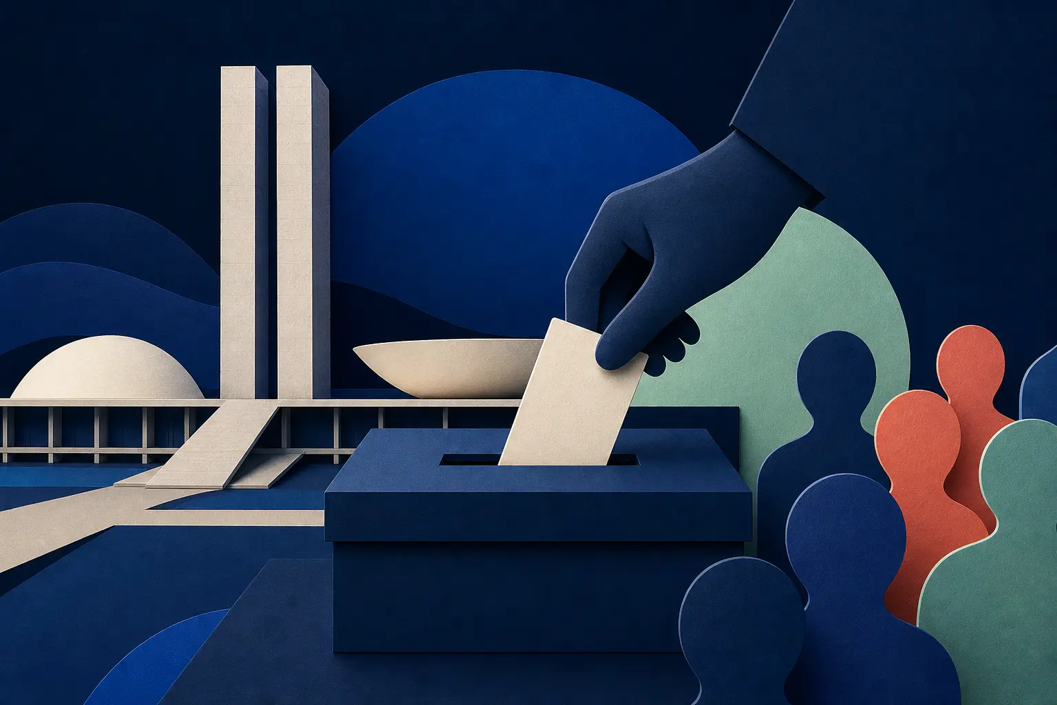 Editorial illustration for: Will Lula win Brazil's 2026 presidential election?