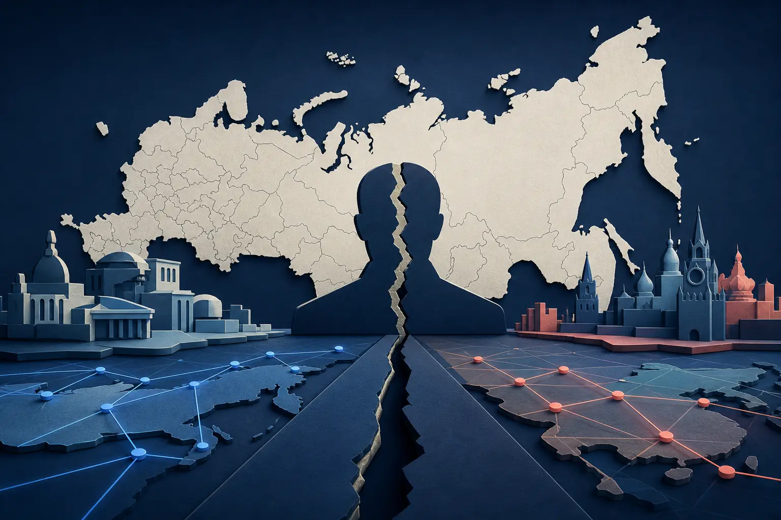 Redaktionelle Illustration zum Ereignis: Hört Wladimir Putin bis Ende 2026 auf, russischer Präsident zu sein?