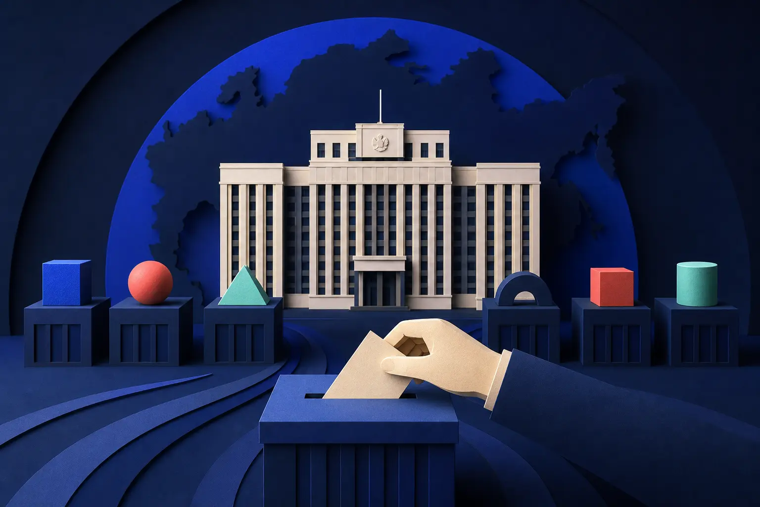 Ilustracja redakcyjna wydarzenia: Czy Jedna Rosja zyska najwięcej mandatów w wyborach do Dumy we wrześniu 2026 roku?