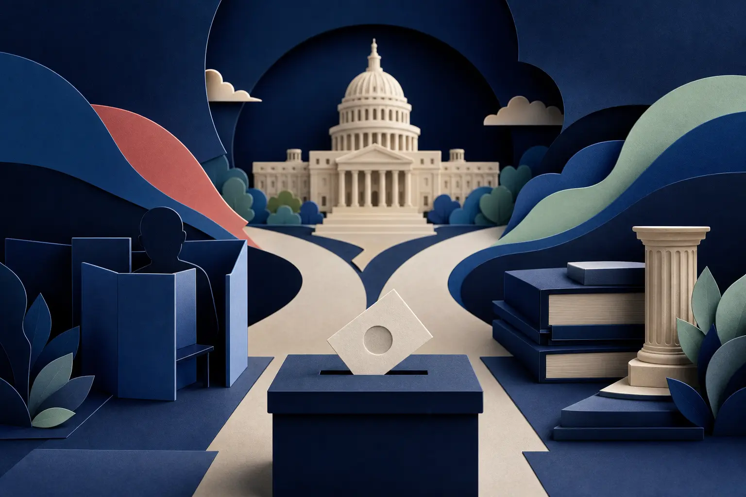 Editorial illustration for: Will the SAVE Act become law before 4 January 2027?