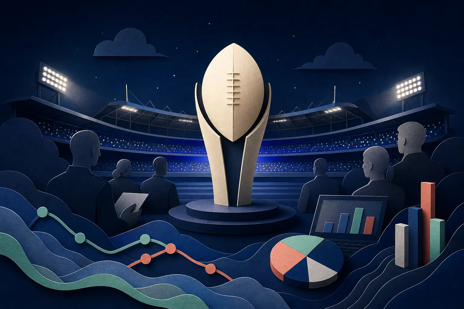 Editorial illustration for: Will Texas win the College Football Playoff National Championship for the 2026 season?