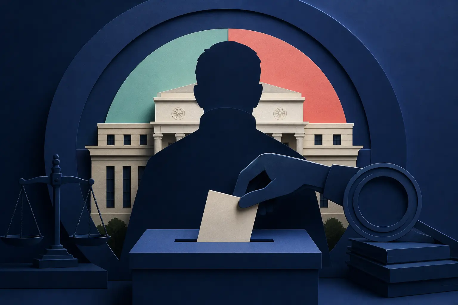 Editorial illustration for: Will Kash Patel be out as FBI Director before 1 August 2026?