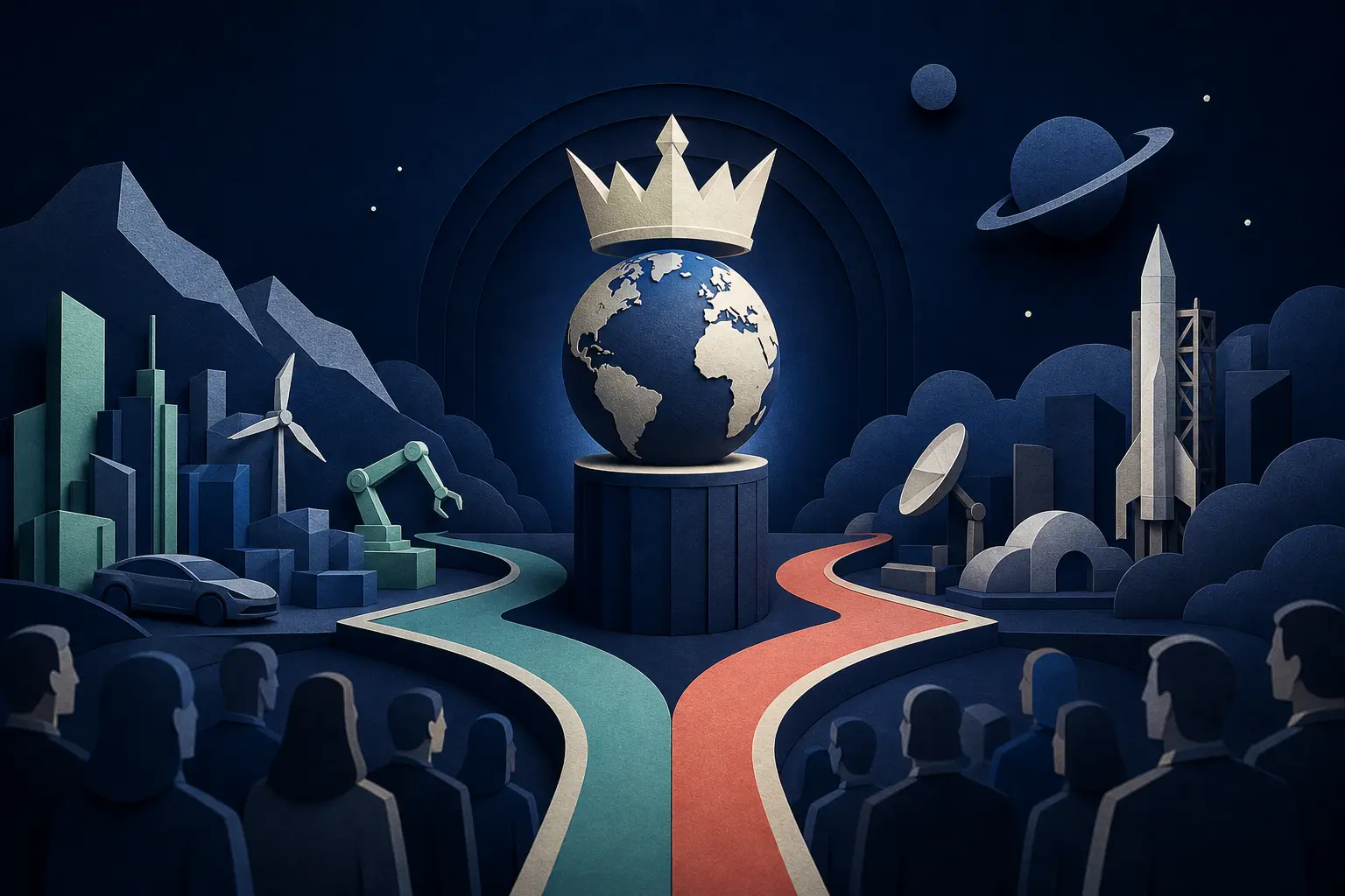 Editorial illustration for: Will Elon Musk be the world's richest person on 31 December 2026?