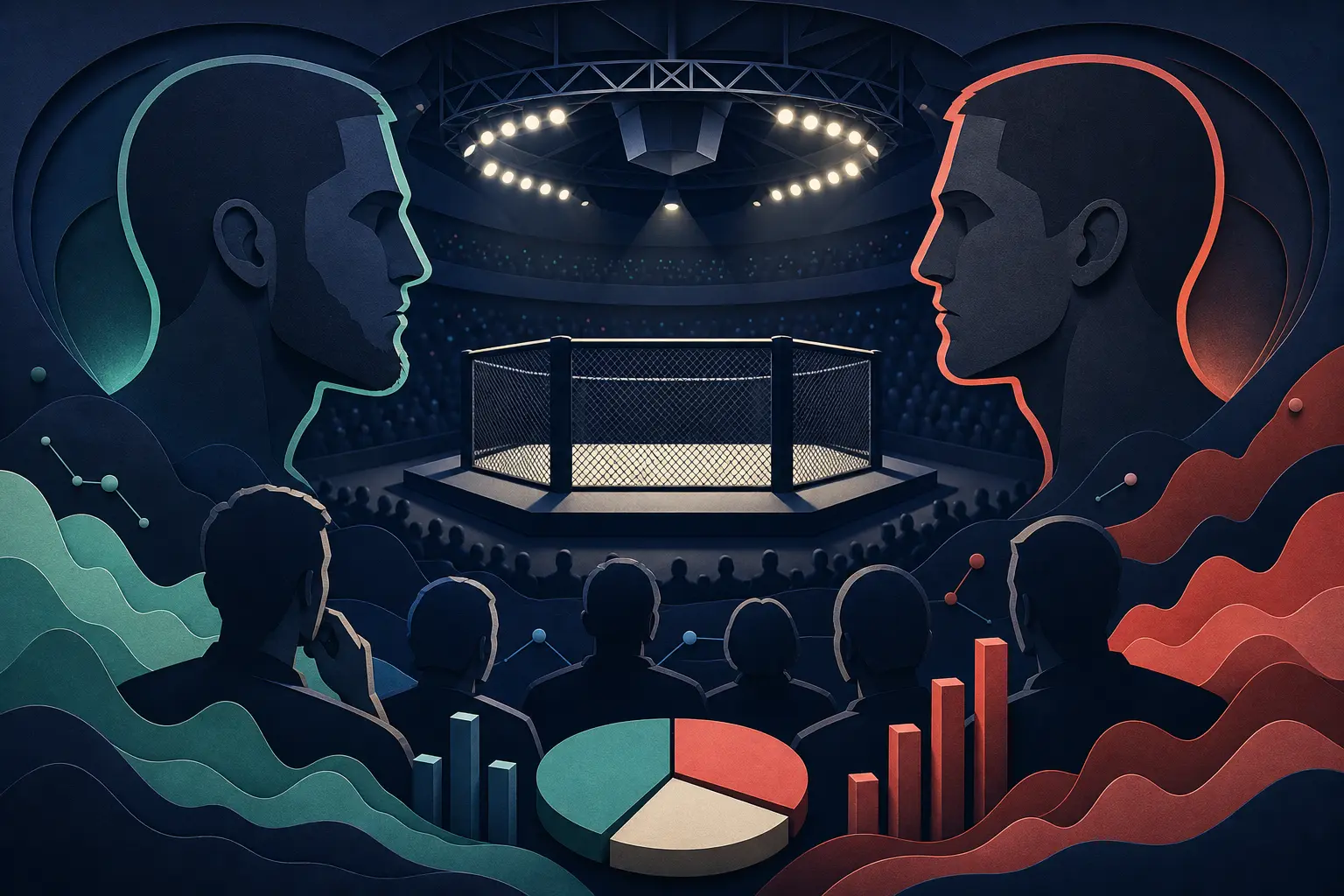 Иллюстрация к событию: Победит ли Ислам Махачев Иана Гарри на UFC 330?
