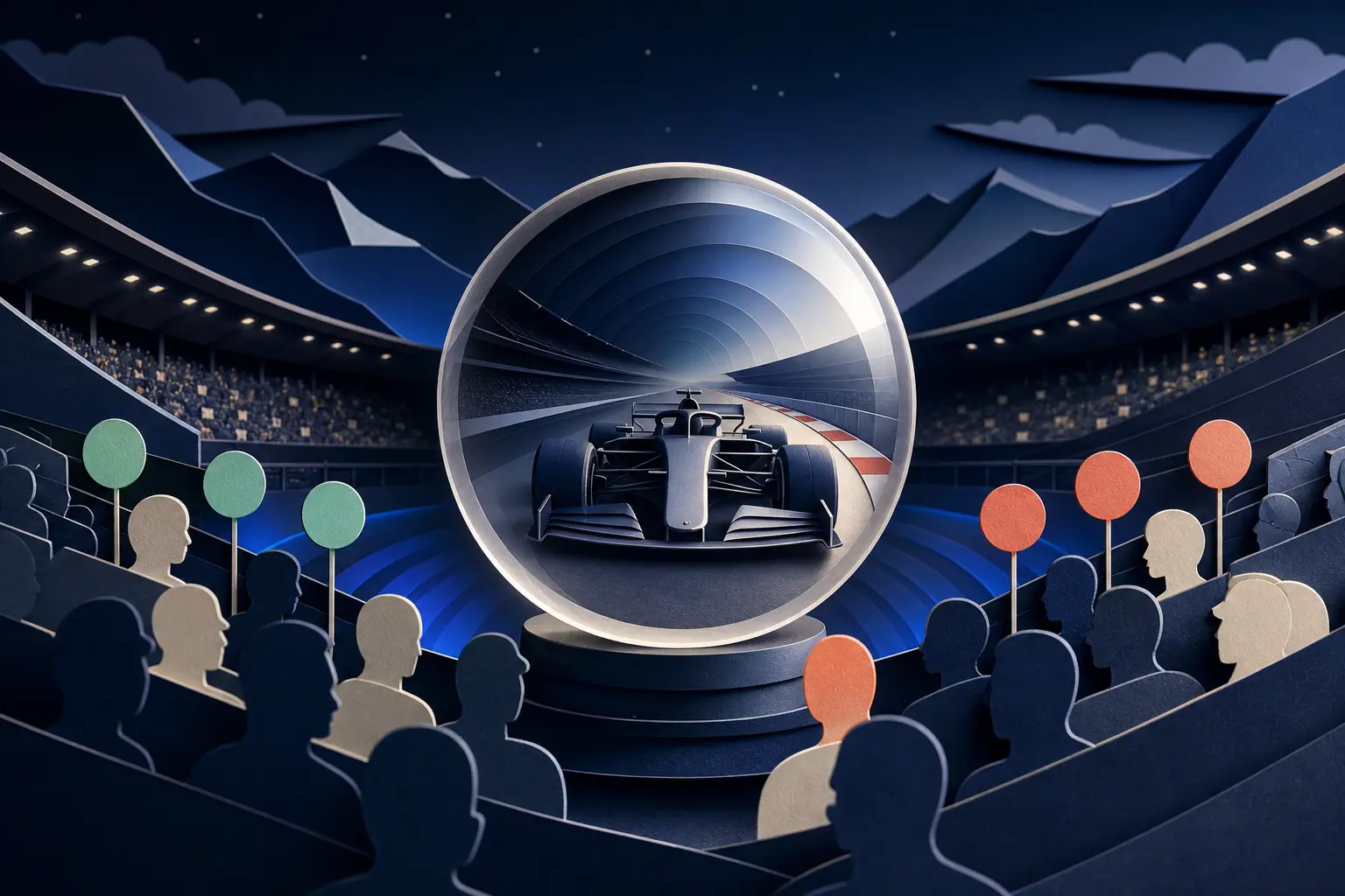 Editorial illustration for: Will Mercedes win the 2026 Formula 1 Constructors' Championship?