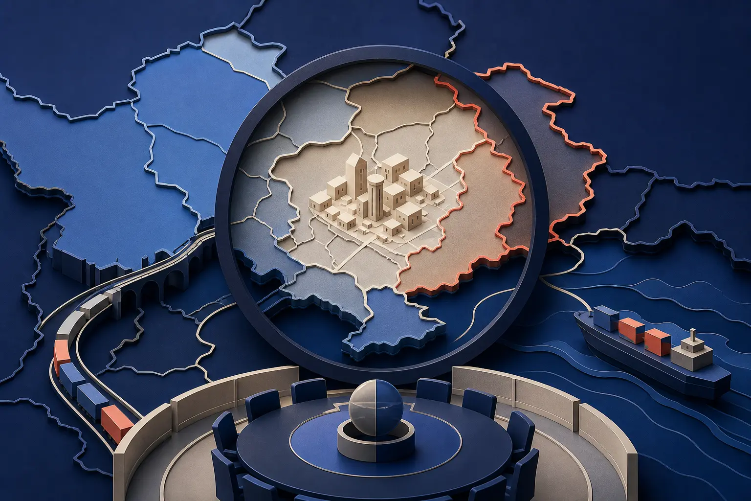 Ілюстрація до події: Чи захопить Росія всю Костянтинівку до 31 грудня 2026 року?