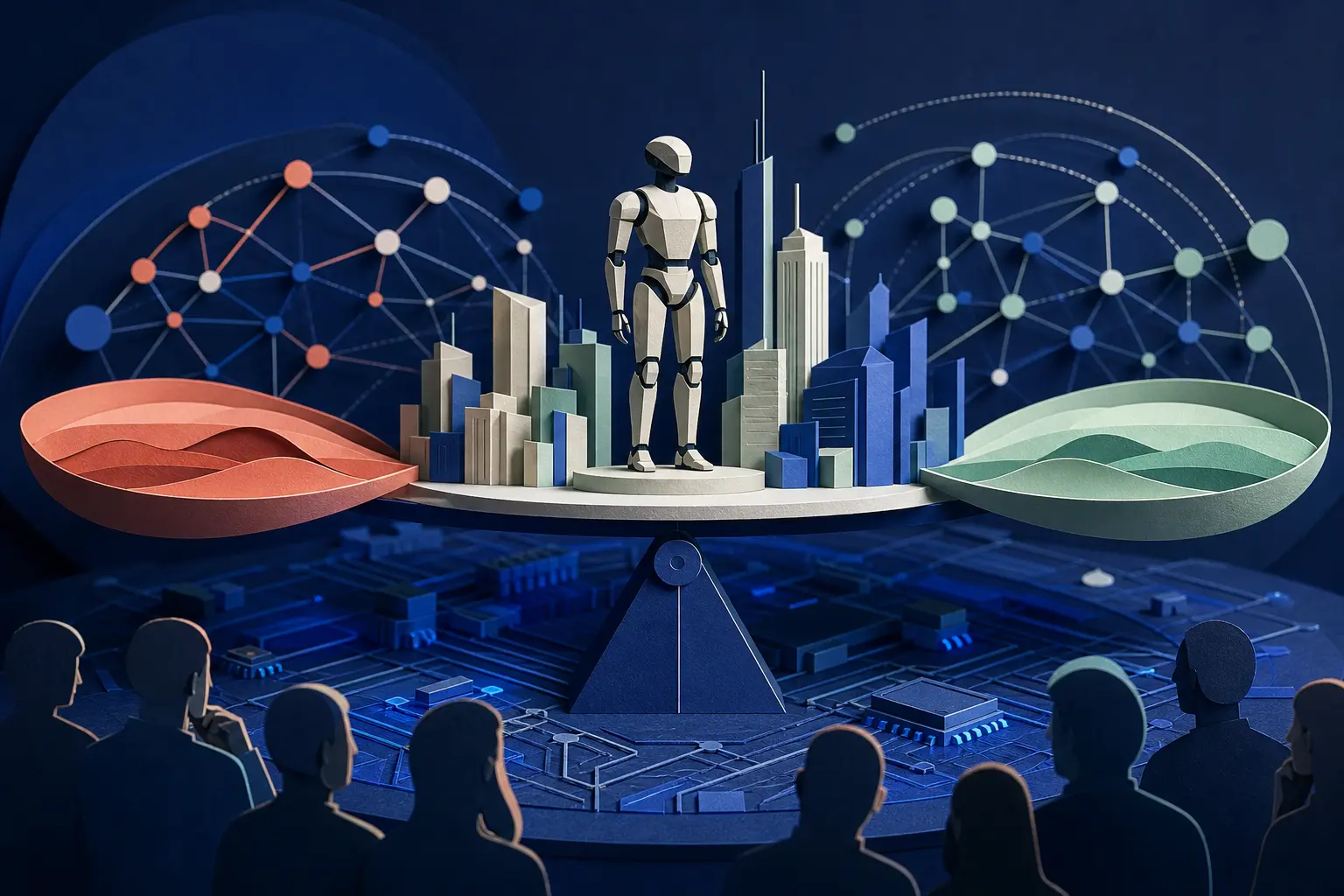 Editorial illustration for: Will Unitree Robotics' IPO close with a market capitalization above ¥250 billion?