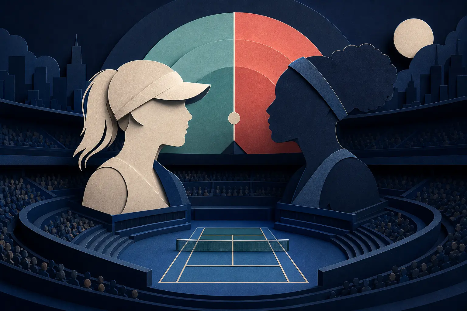 Editorial illustration for: Did Sofia Kenin Beat Venus Williams at the 2026 US Open?