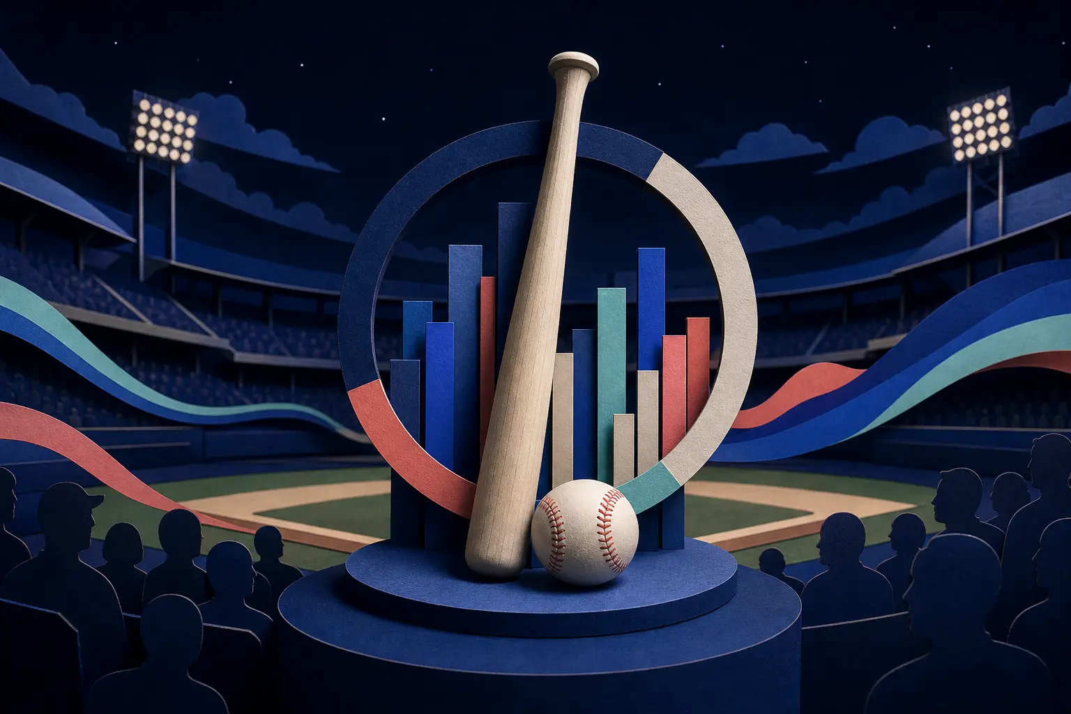 Editorial illustration for: Will Mike Trout hit the most home runs in the 2026 MLB regular season?