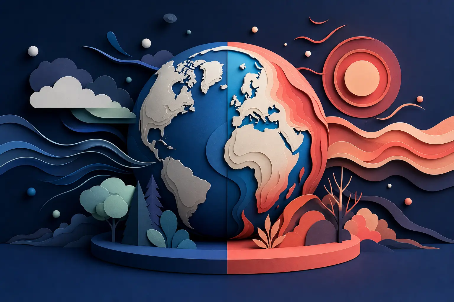 Editorial illustration for: Will 2026 be the hottest year on record globally?