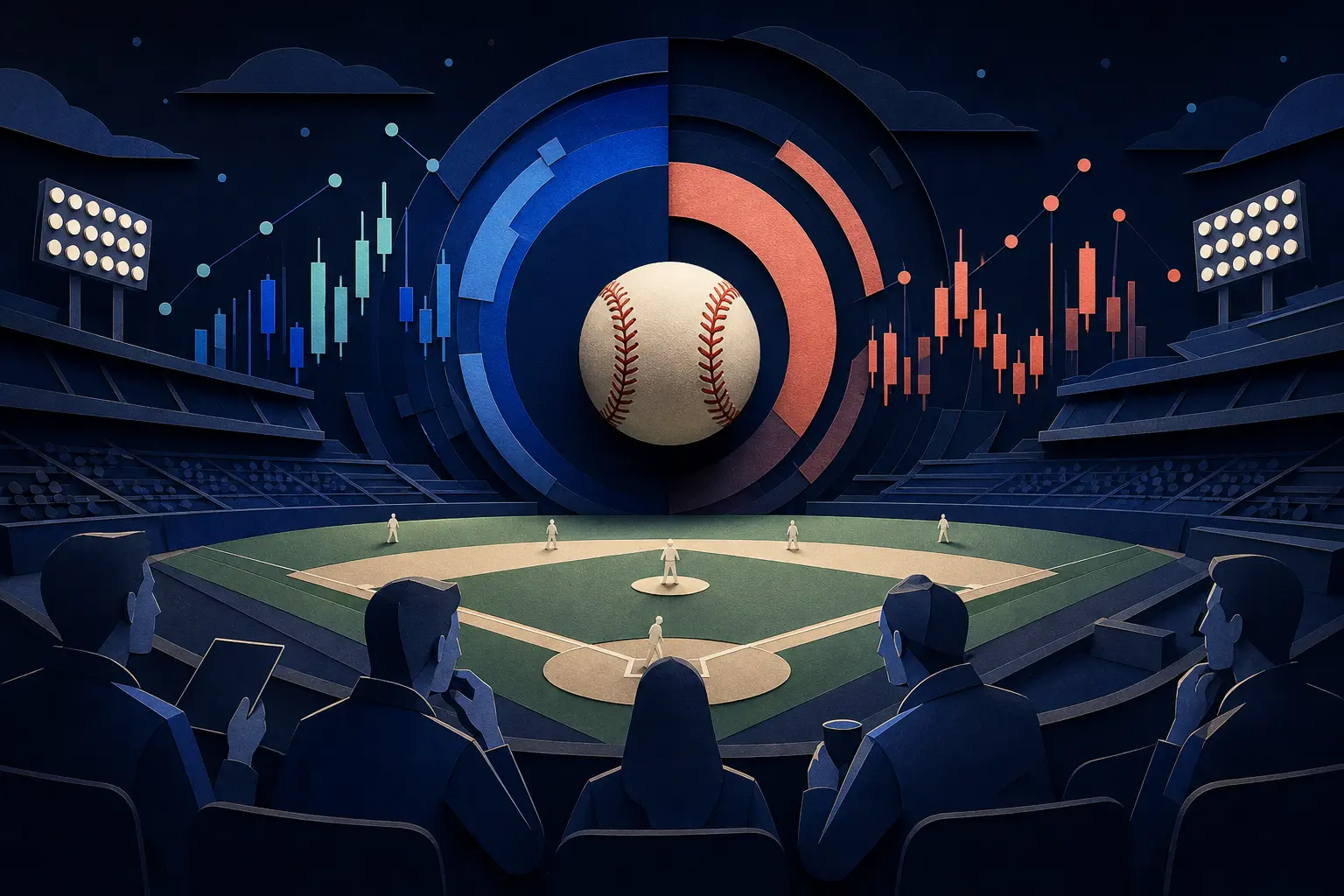 Editorial illustration for: Will the New York Yankees beat the Arizona Diamondbacks?