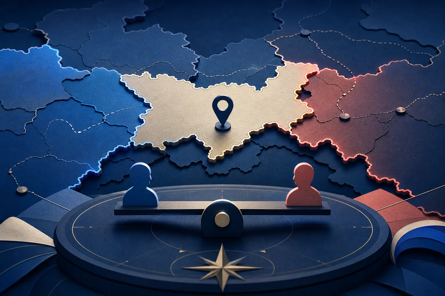 Editorial illustration for: Will Russia capture Dobropillia, Ukraine by the end of 2026?