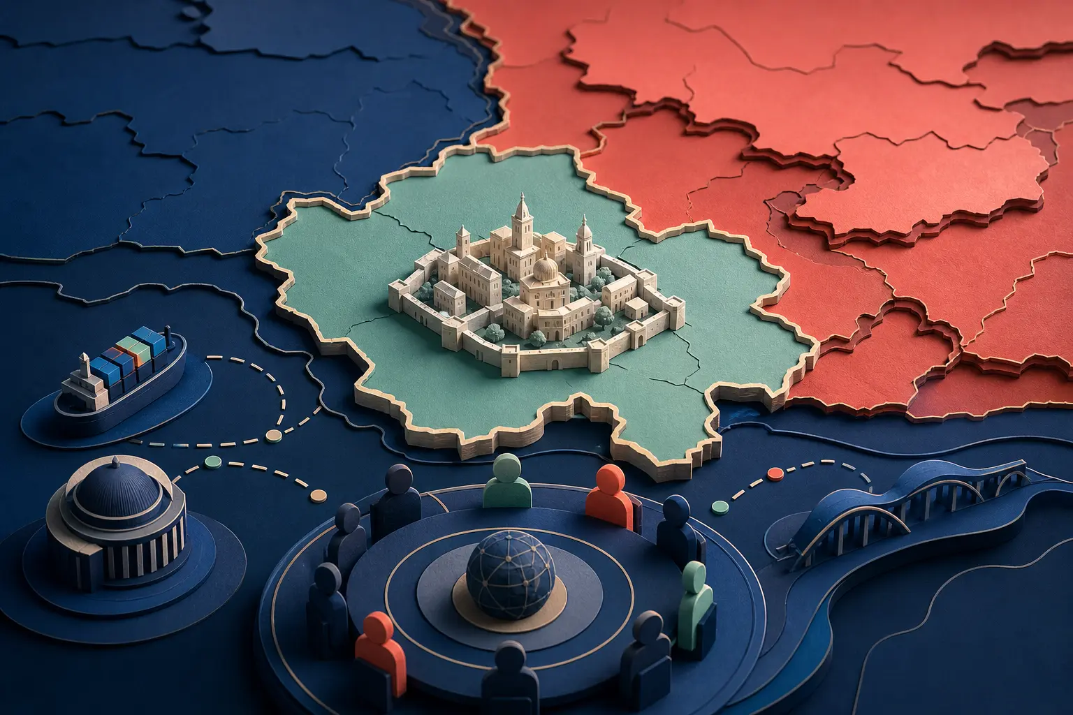 Editorial illustration for: Will Russia capture any territory of Kharkiv city by 31 December 2026?