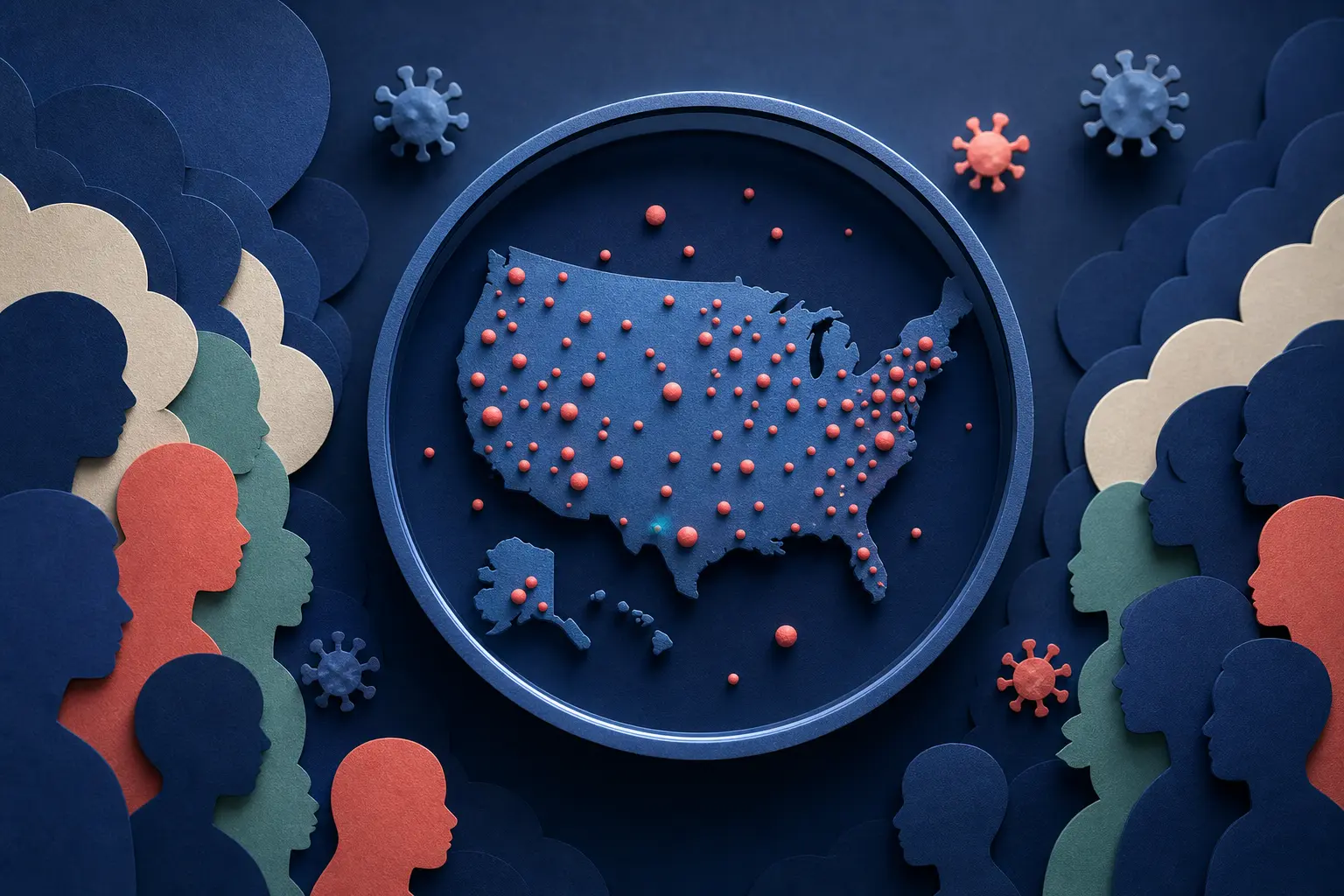 Editorial illustration for: Will the US report at least 5,000 measles cases in 2026?