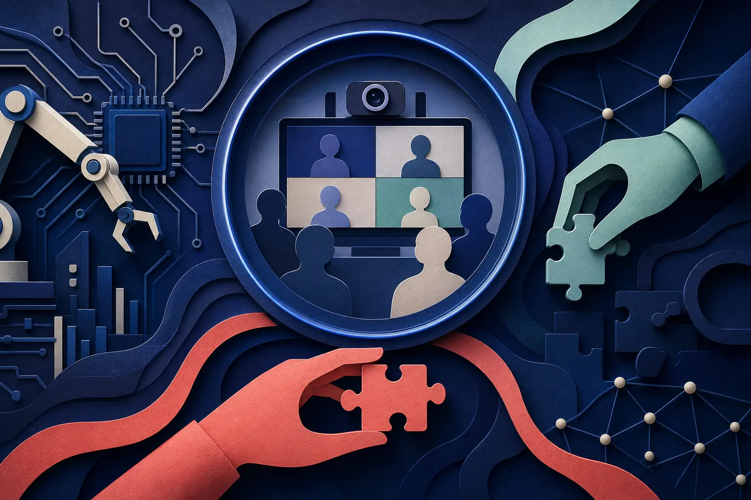 Editorial illustration for: Will Zoom Video Communications Be Acquired Before 2027?