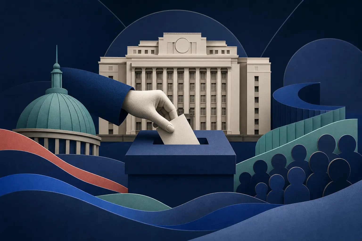 Иллюстрация к событию: Победит ли «Единая Россия» по числу мест на выборах в Госдуму?